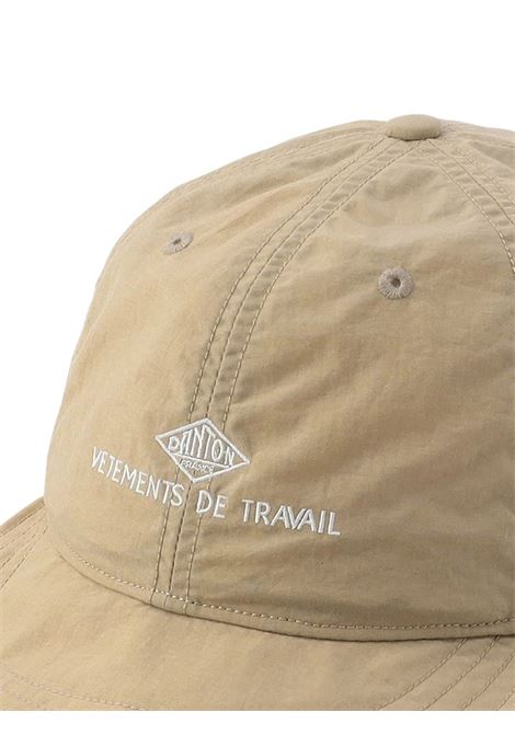 nylon taffeta 6panel cap unisex beige DANTON | DT-H0268SAND BEIGE